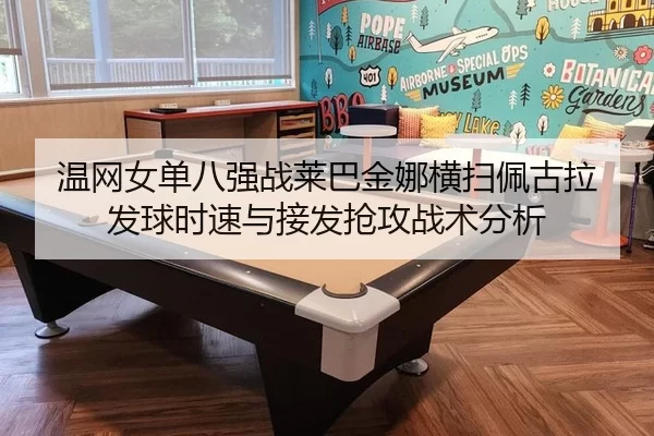 温网女单八强战莱巴金娜横扫佩古拉 发球时速与接发抢攻战术分析